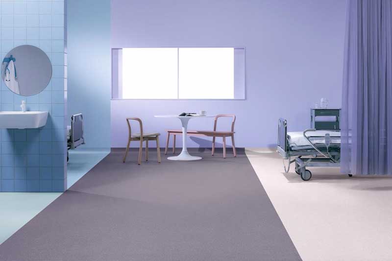 Flooring for alll types of health and social care
