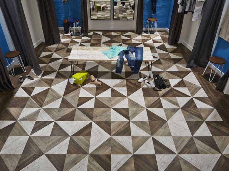 All types of retail flooring